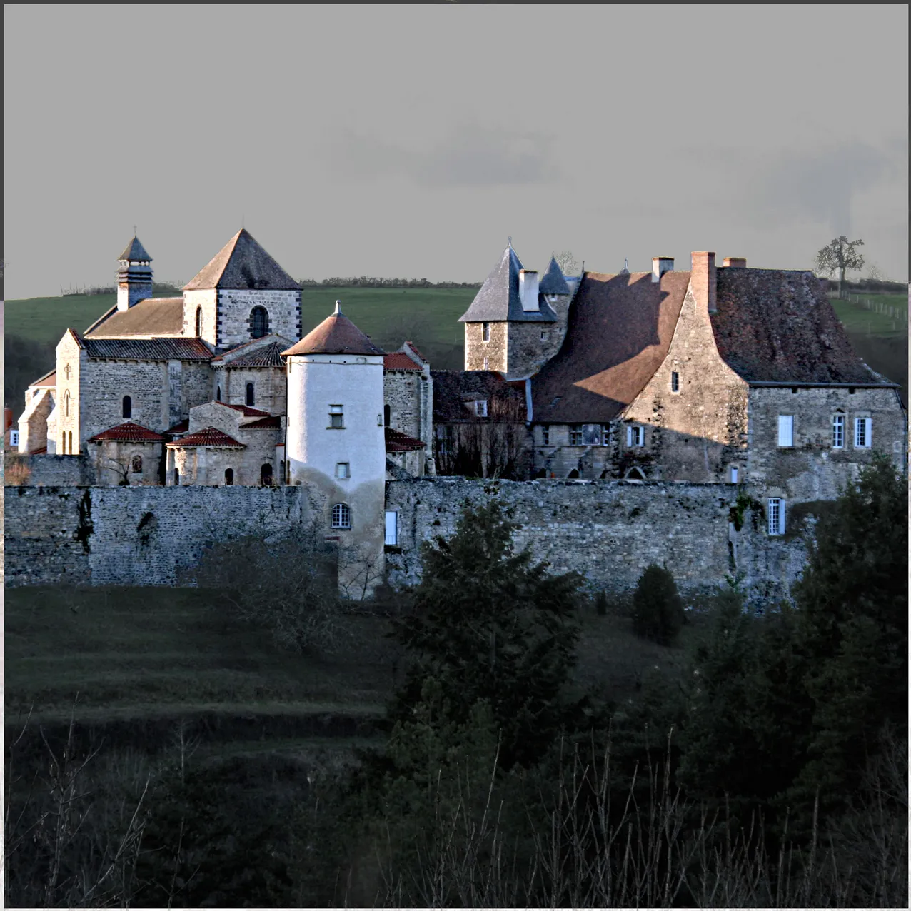 Abbey of Chantelle, Allier, Auvergne, France, European Union