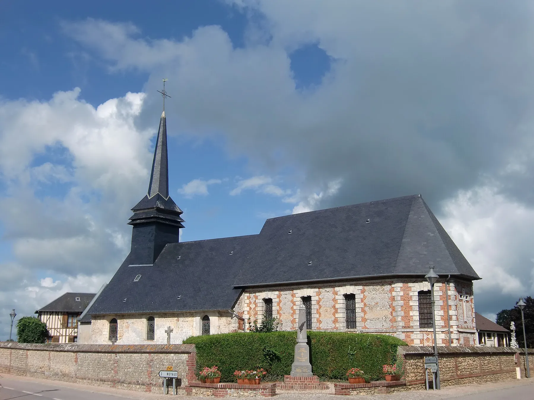 église Saint-Gervais d'Asnières (Eure, Normandie, France)