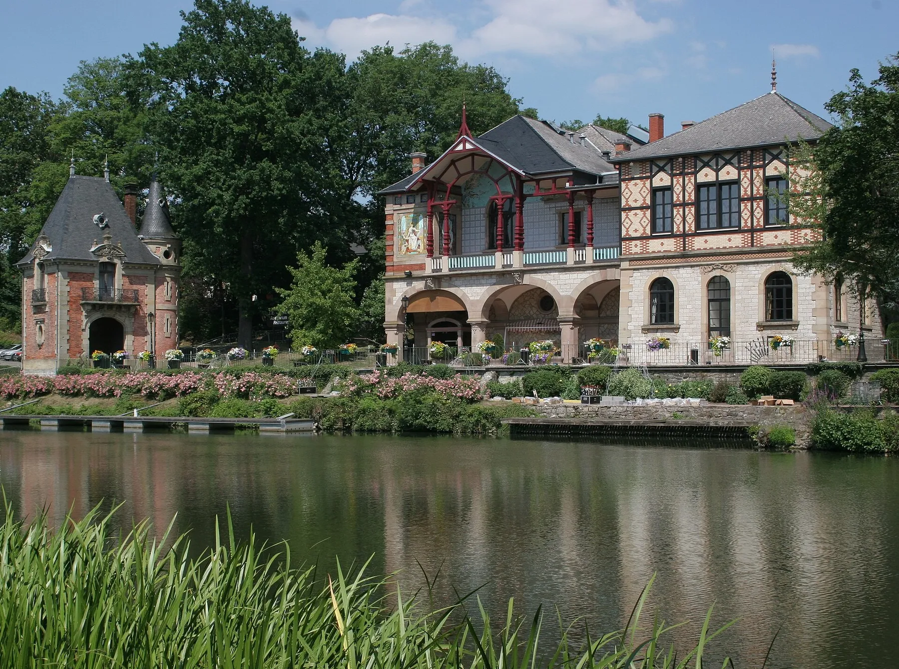 Casino et Pavillon de Geiger à Sarreguemines