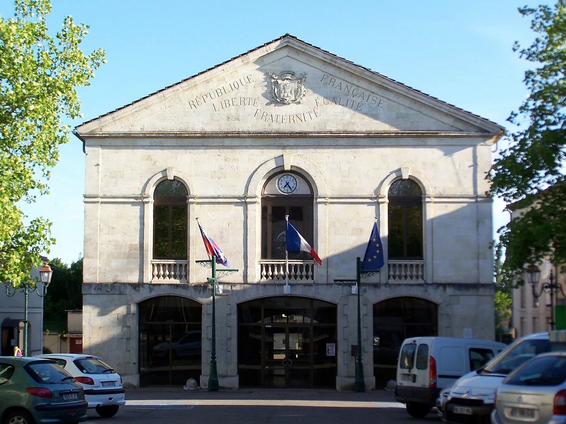 Town hall of Casteljaloux (Lot-et-Garonne, France)