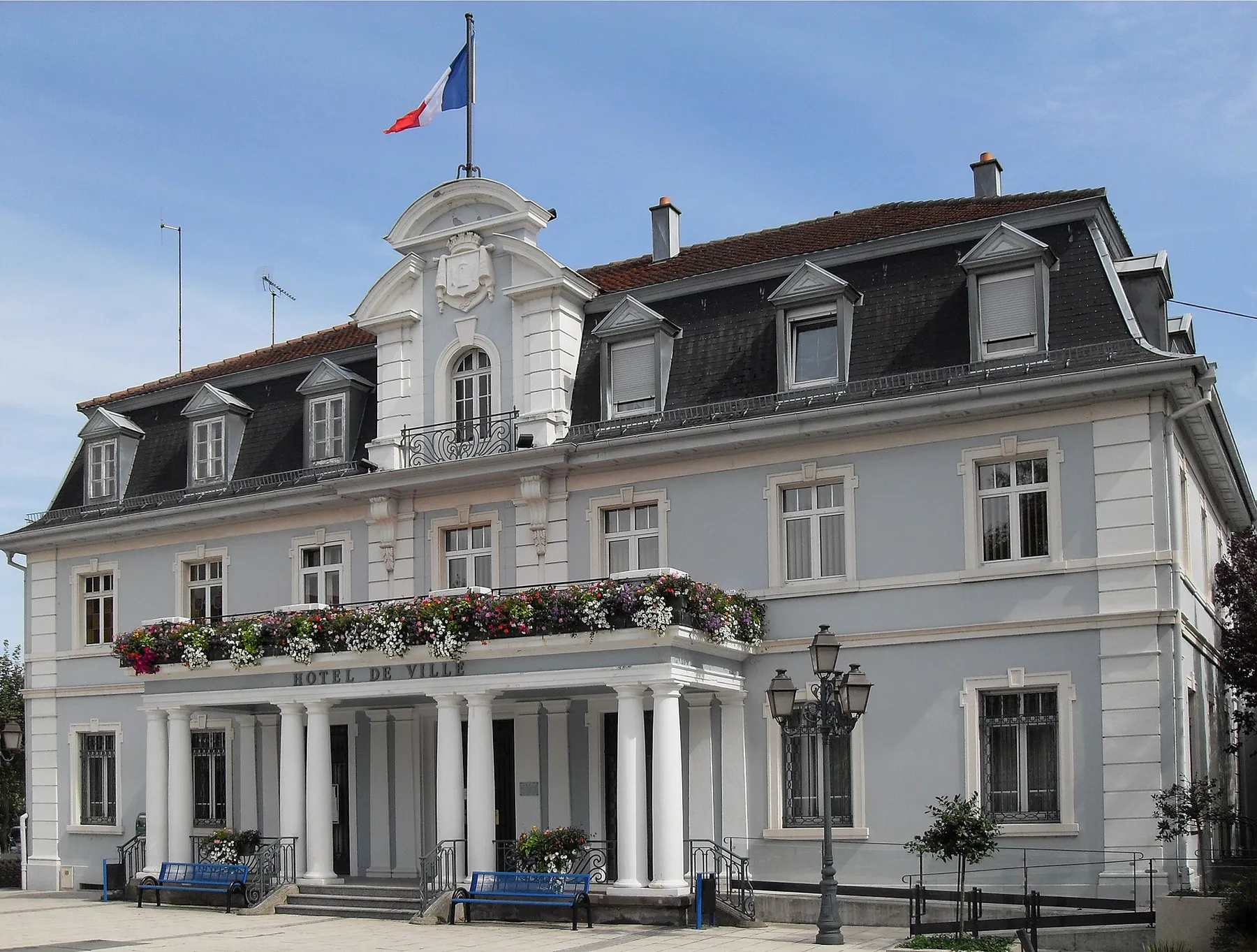 L'hôtel de ville de Cernay