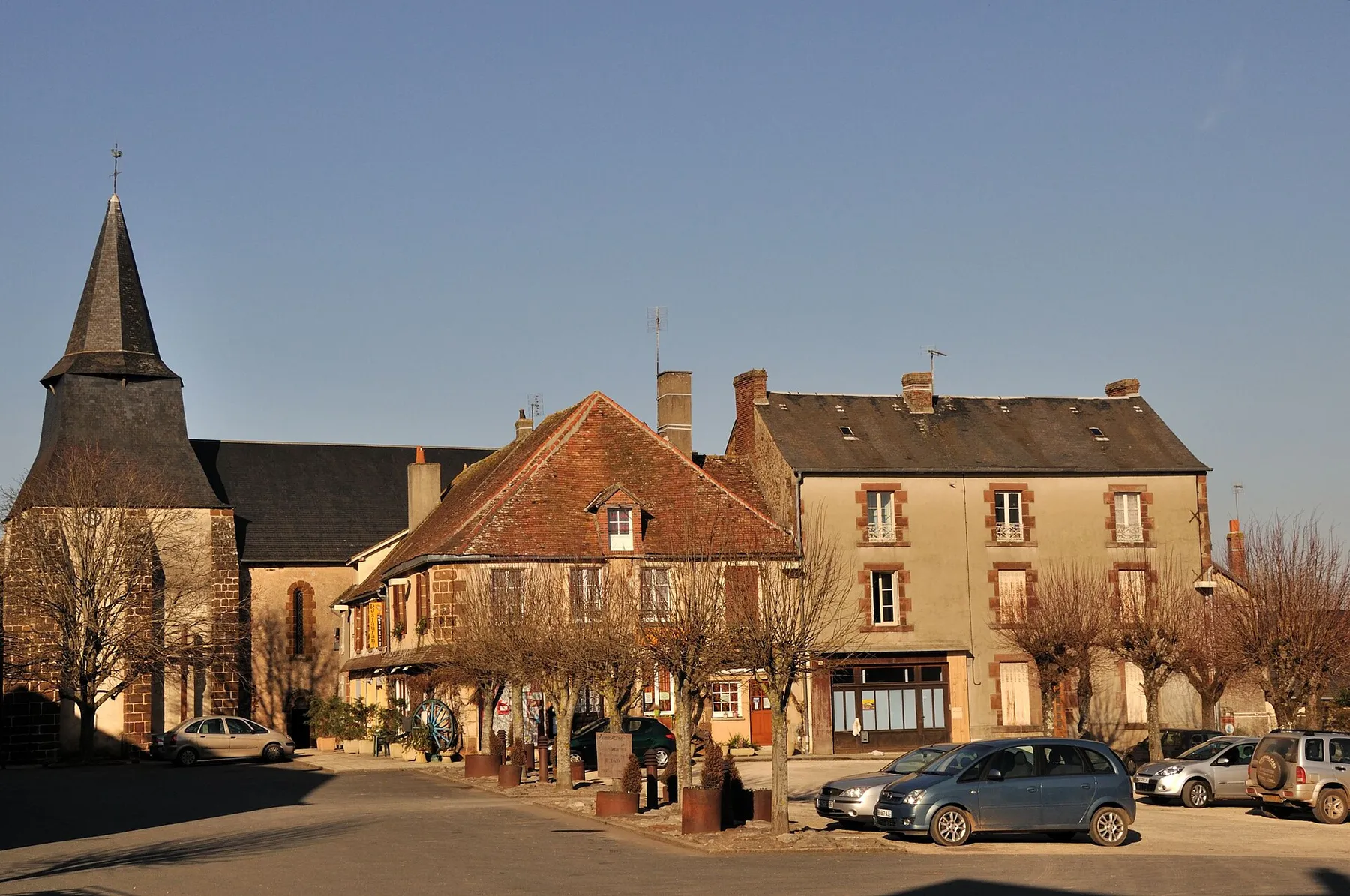 Chaillac (Indre) - Place centrale