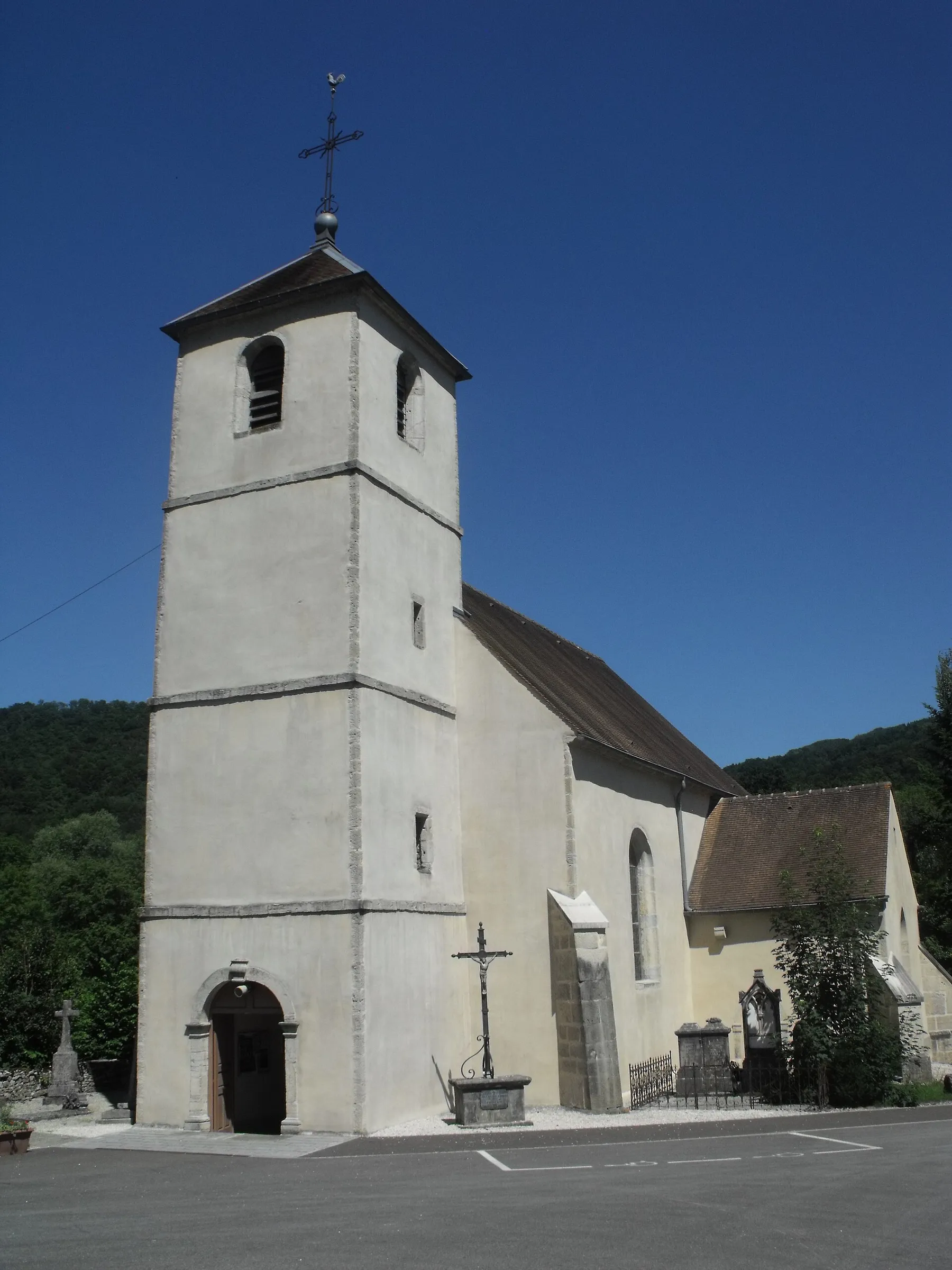 Eglise de Dampjoux, Doubs, France