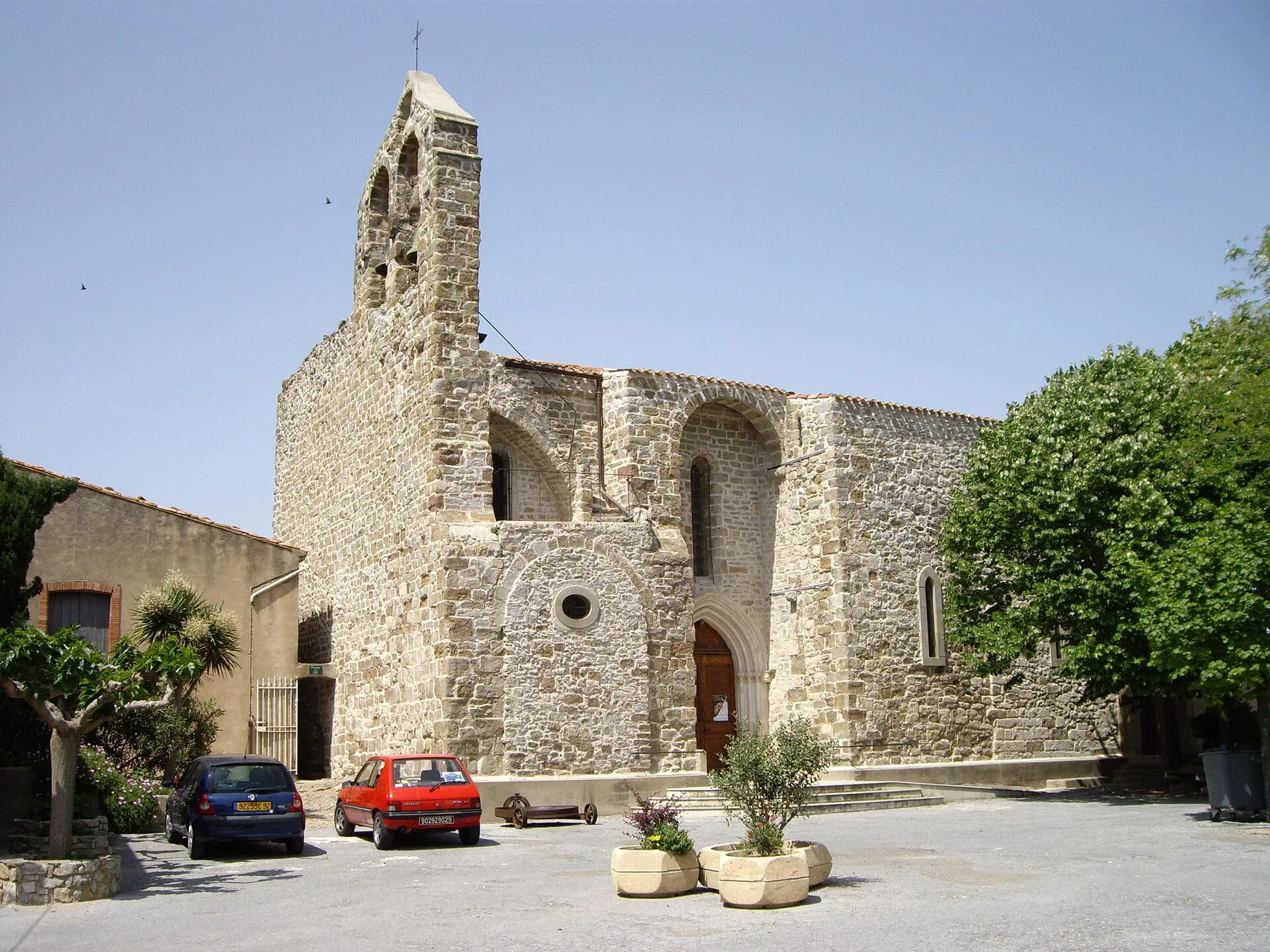 Church, Douzens, Aude, France