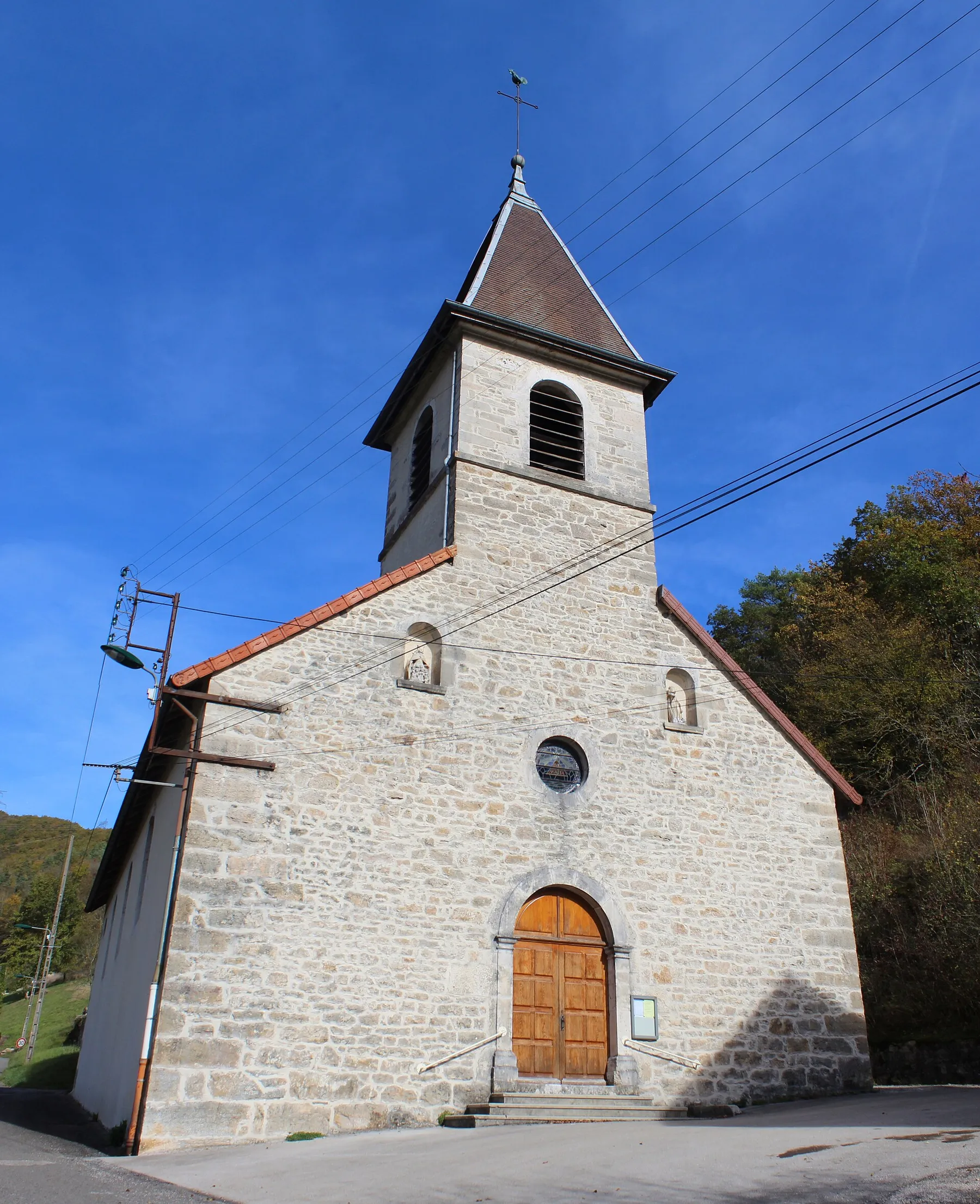 Église de l'Assomption-de-la-Mère-de-Dieu de Thoirette, Thoirette-Coisia.