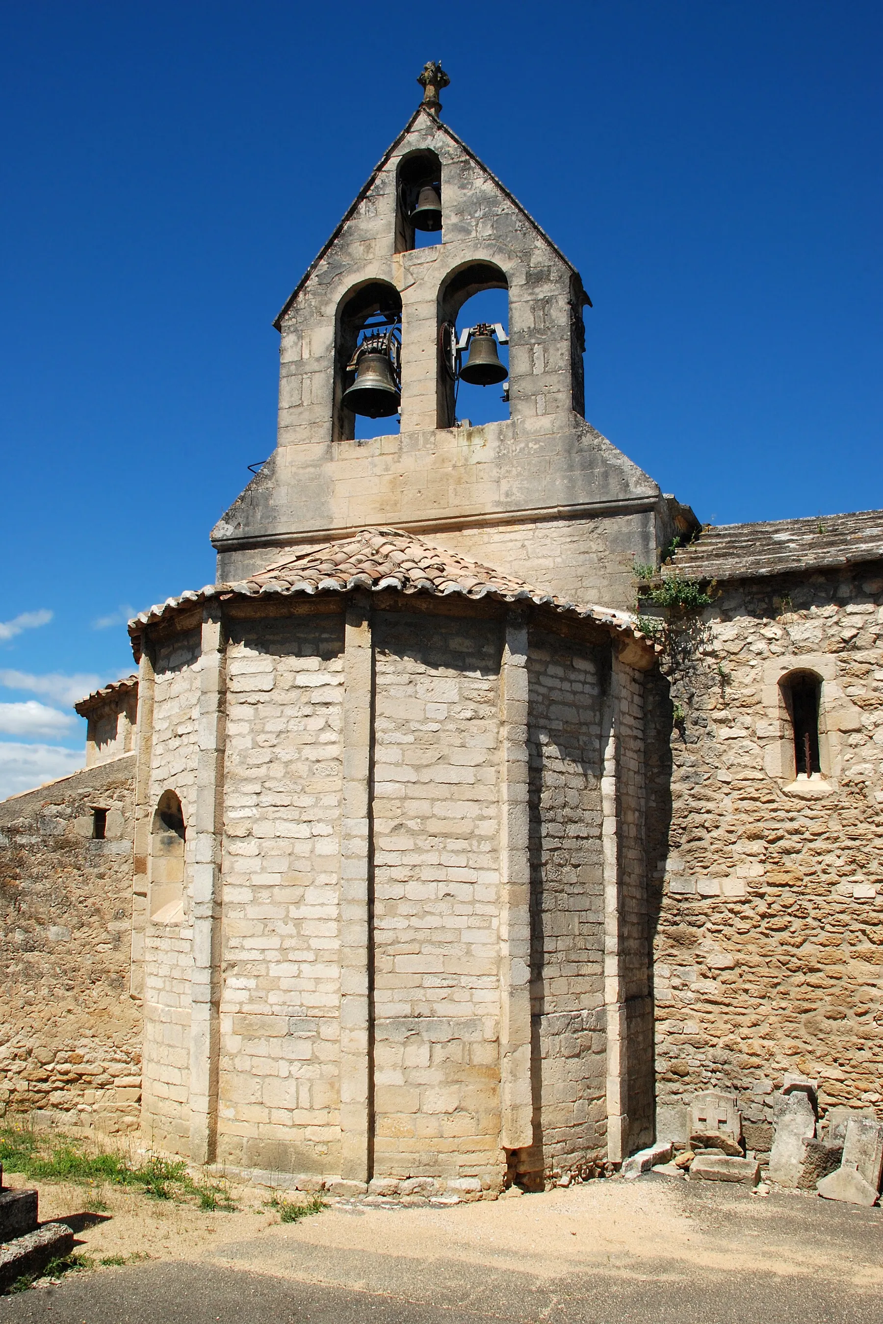 France - Drôme - Église Sainte-Croix de La Baume-de-Transit