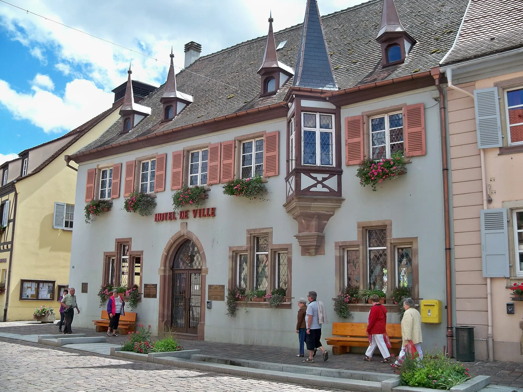 Mairie d'Eguisheim (68), France