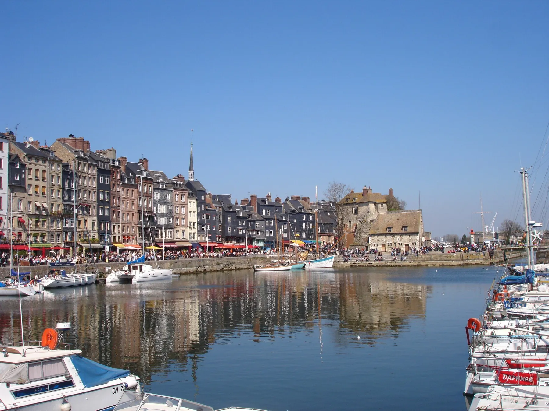 France, Calvados (14), Honfleur, église