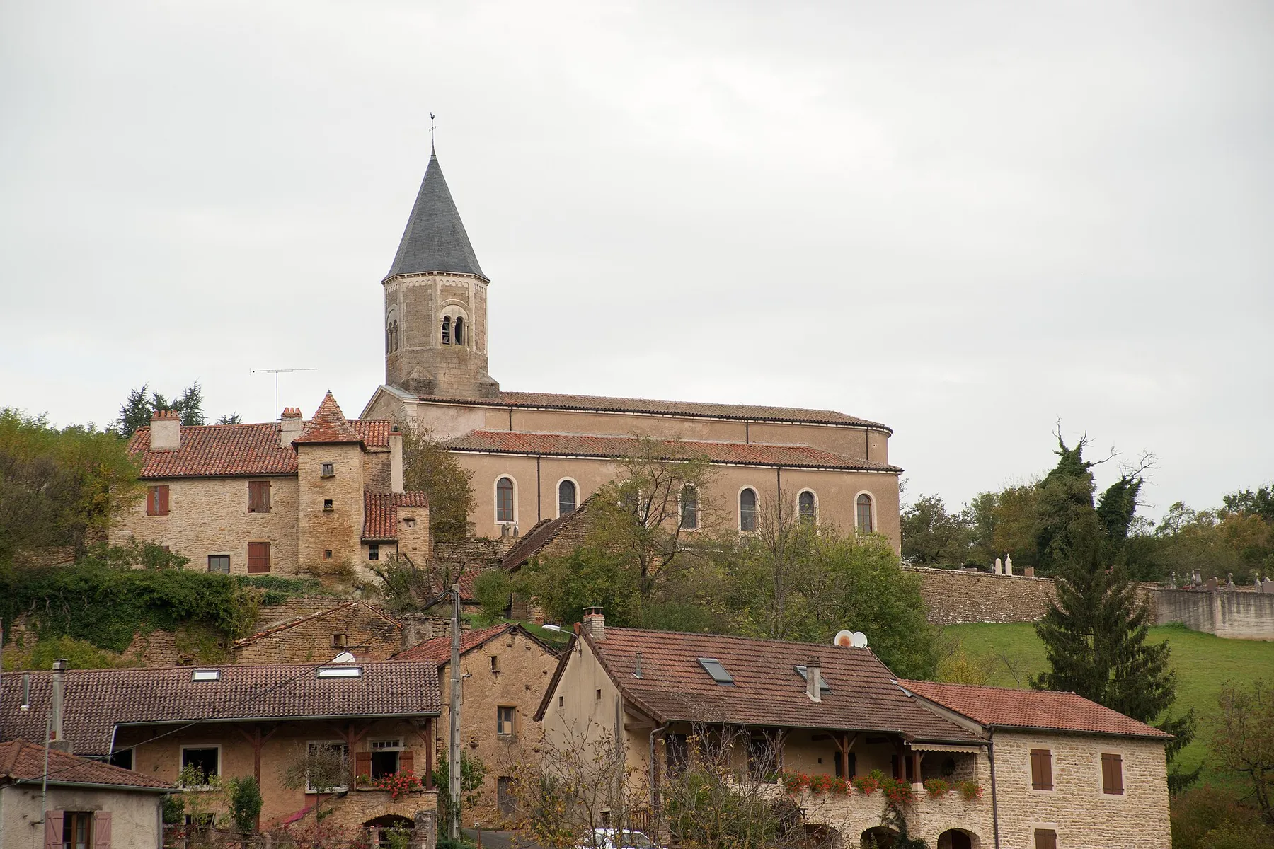 Lournand - église