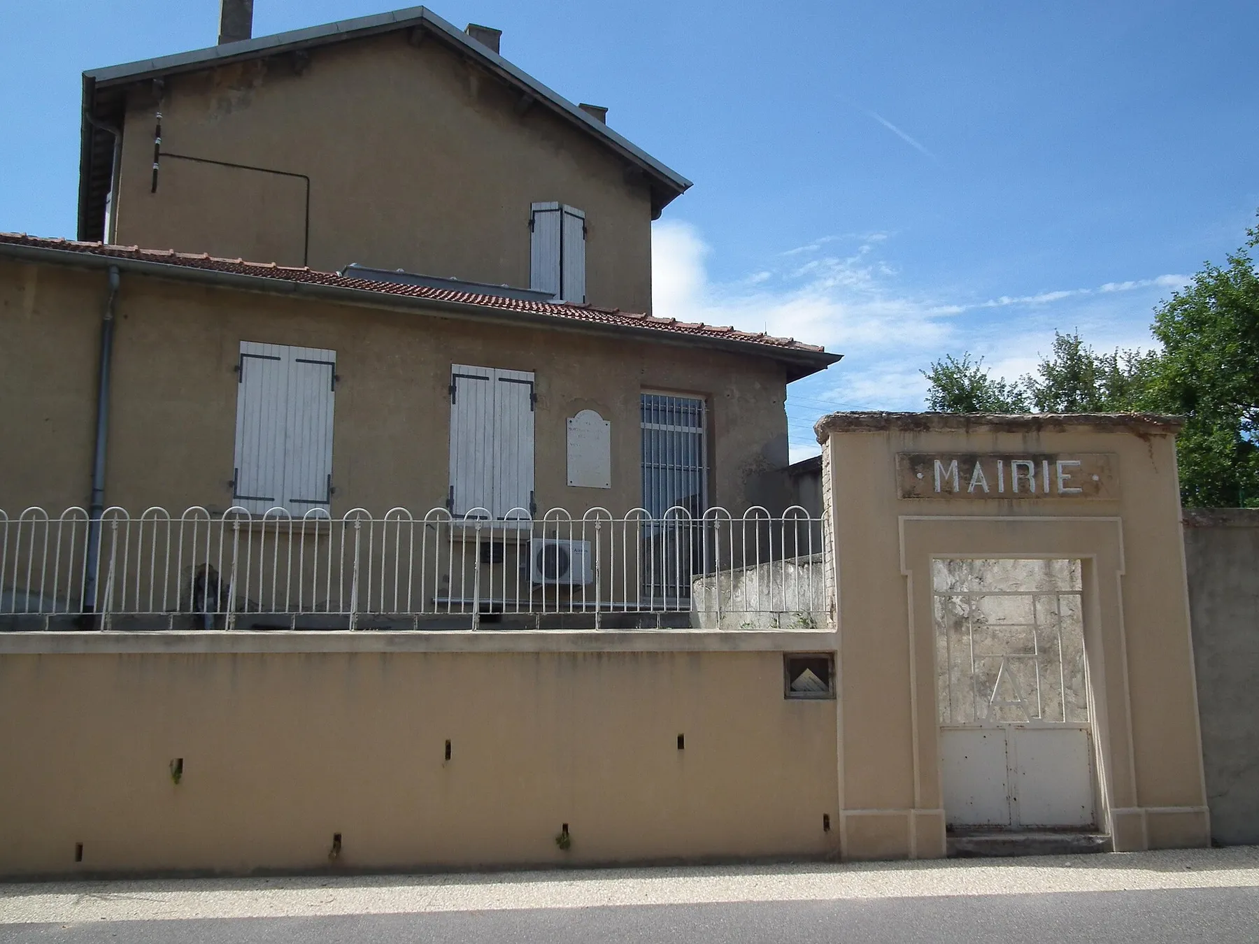 Town hall of Ambonil - Drôme - France