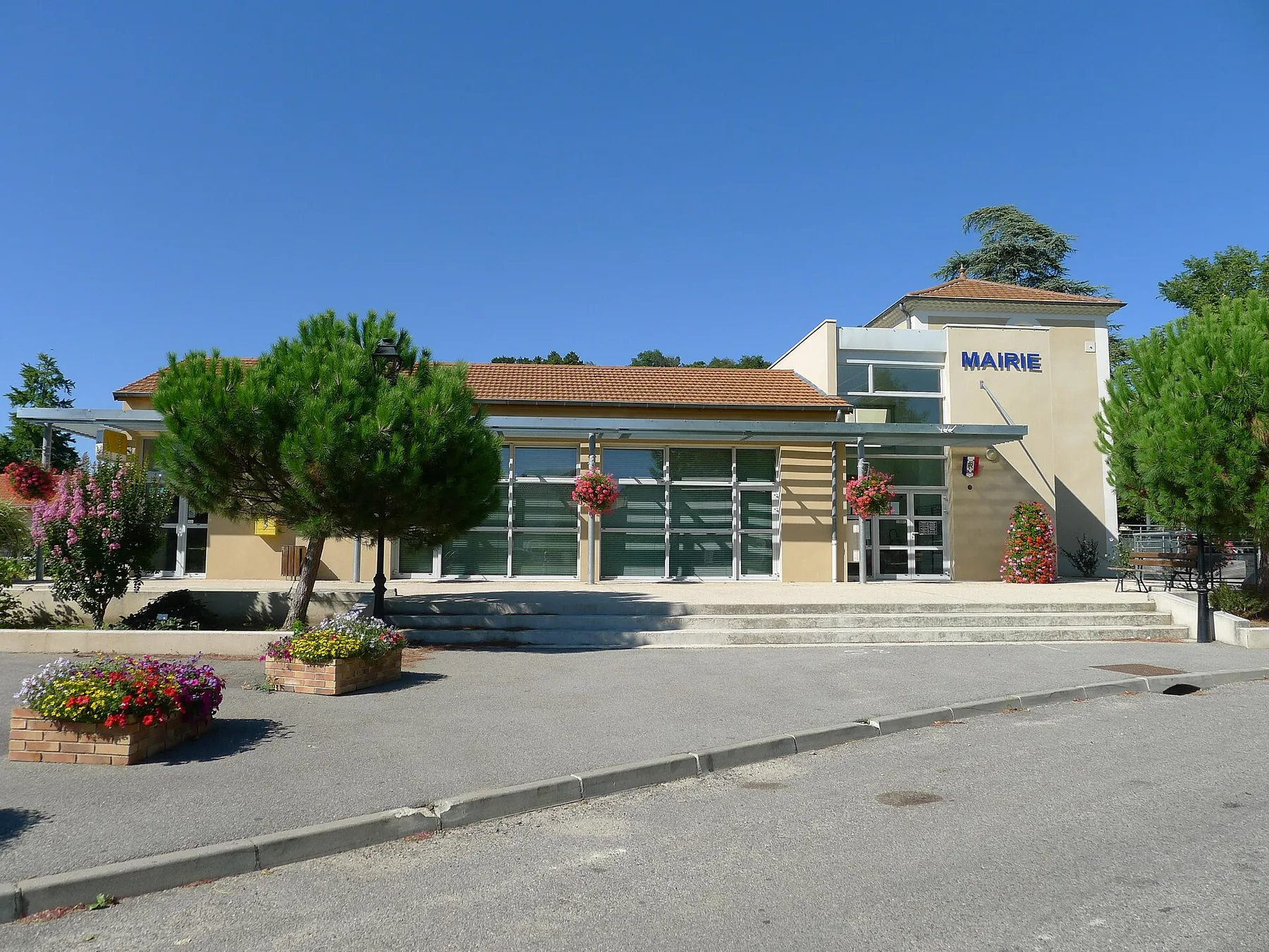 Town hall of Montvendre - Drôme - France