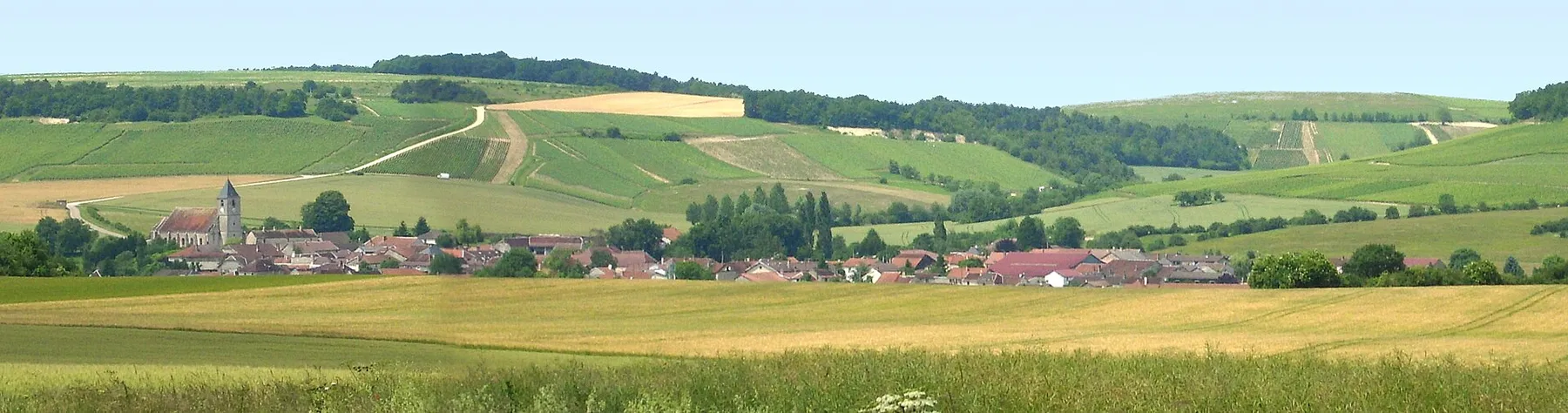 Vue panoramique de Champignol-lez-Mondeville