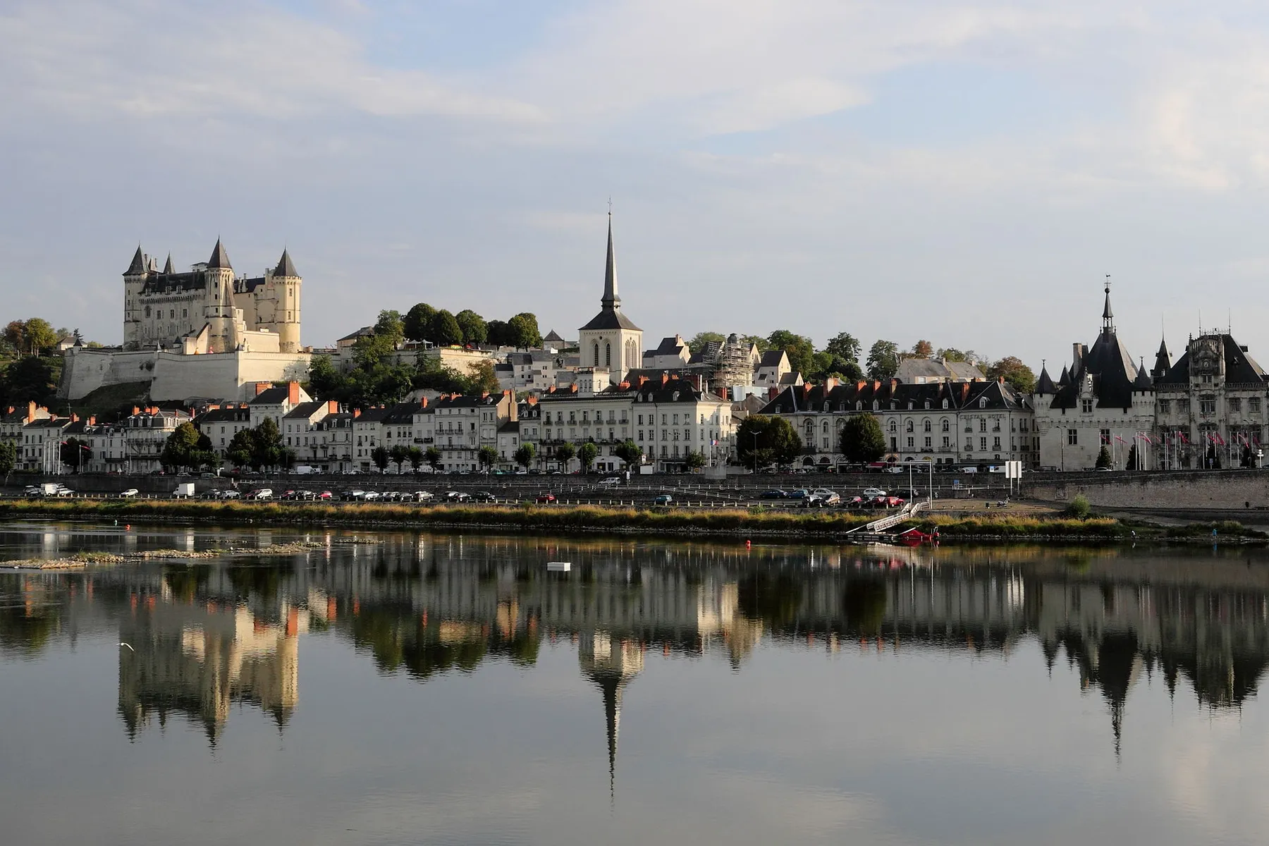 Panorama of Saumur.