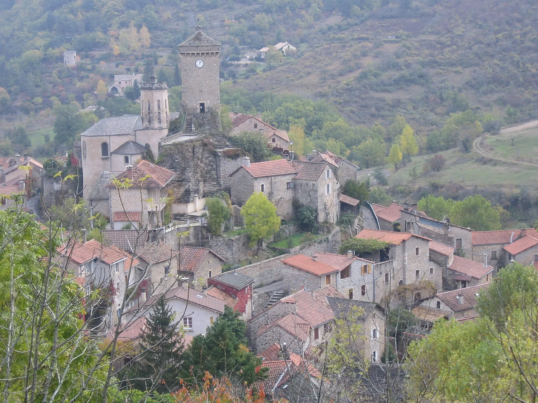 vue générale du village