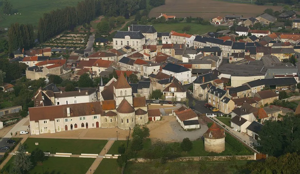 Vue Est de Lencloître