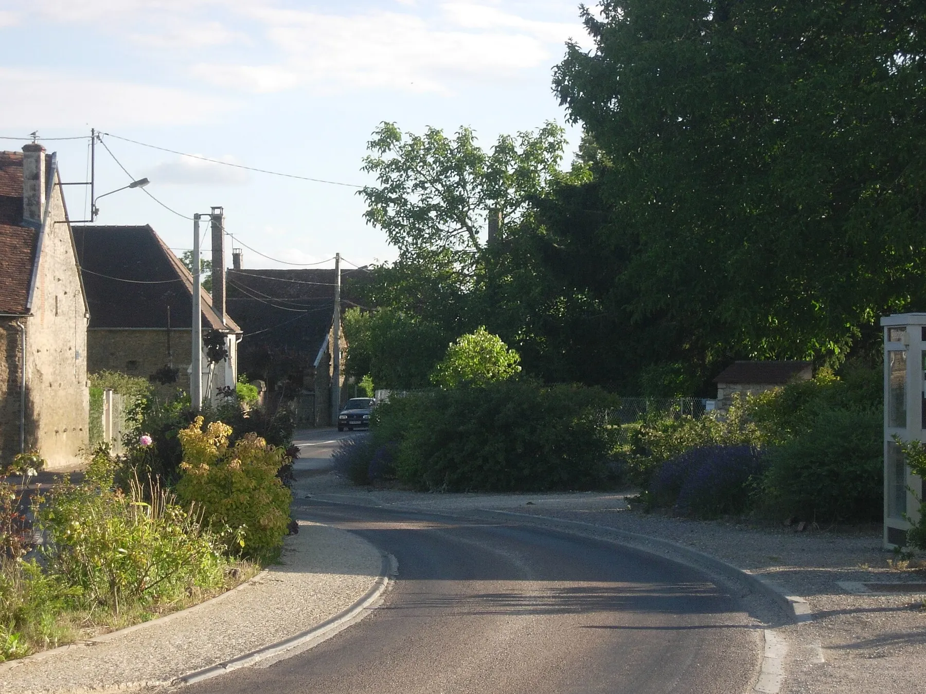vue du village de Prusy (Aube)
