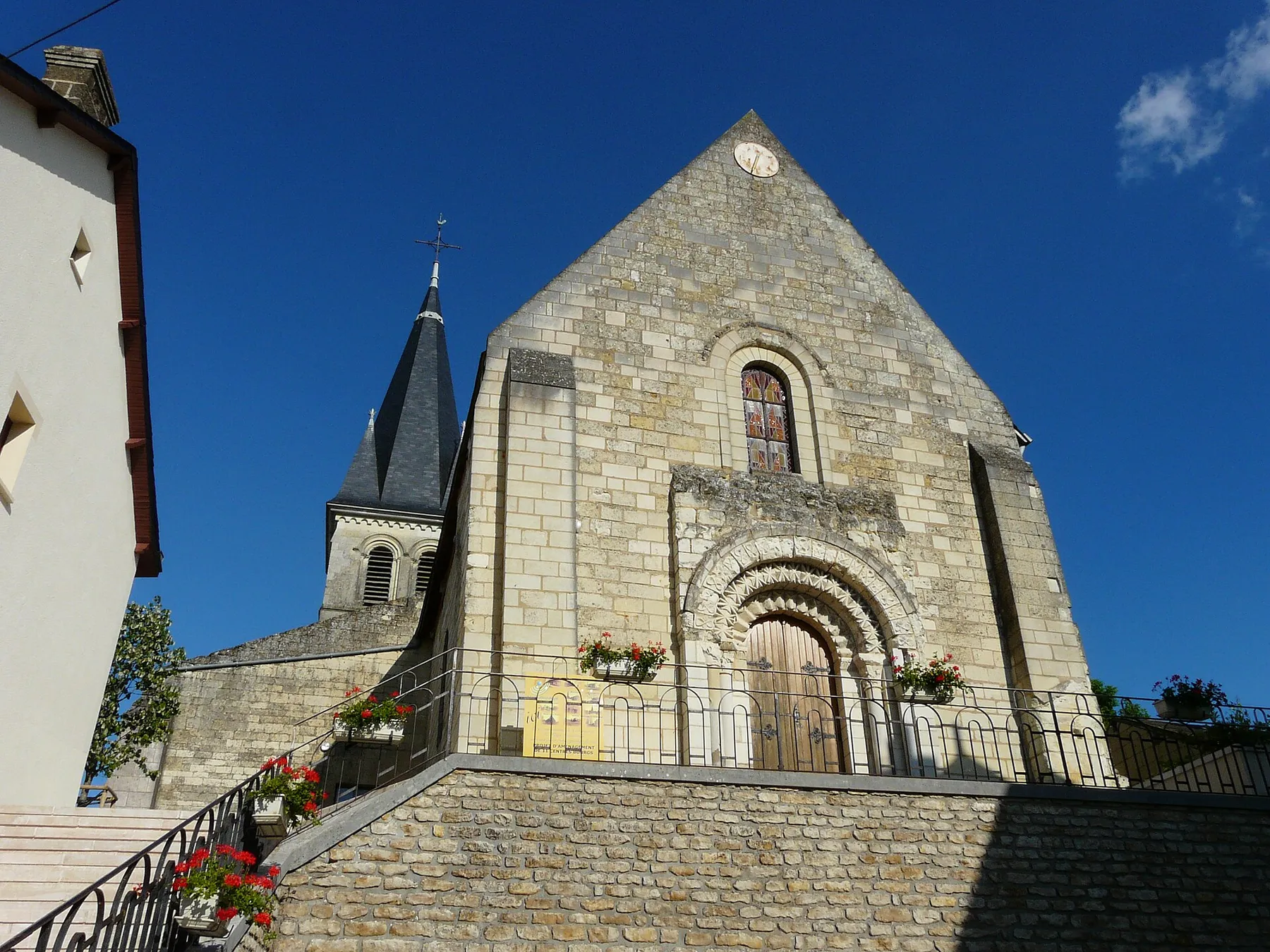 L'église Saint-Léger, Saint-Léger-de-Montbrillais, Vienne, France