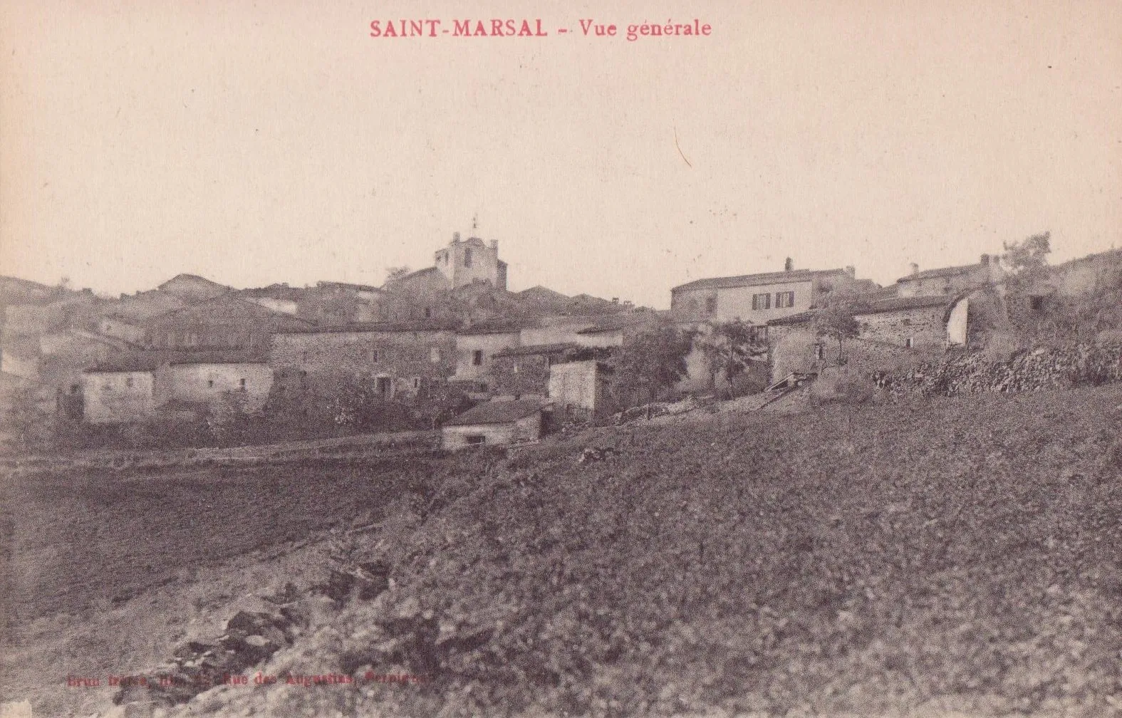 Vue générale de Saint-Marsal