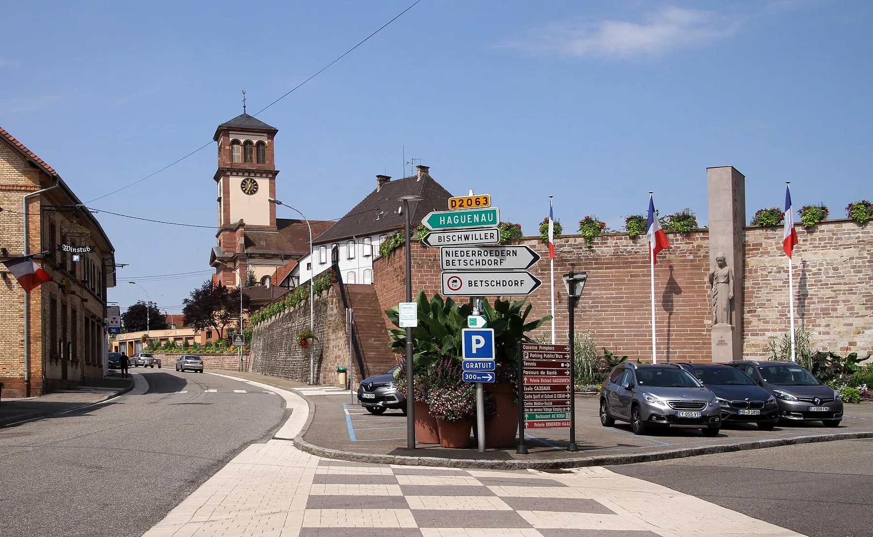 Church of Saint Michael in Soufflenheim.