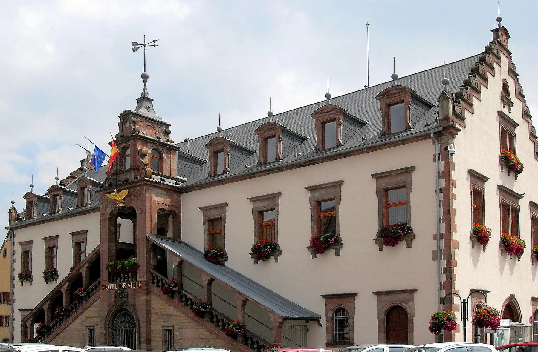 L'hôtel de ville de Soultz-Haut-Rhin