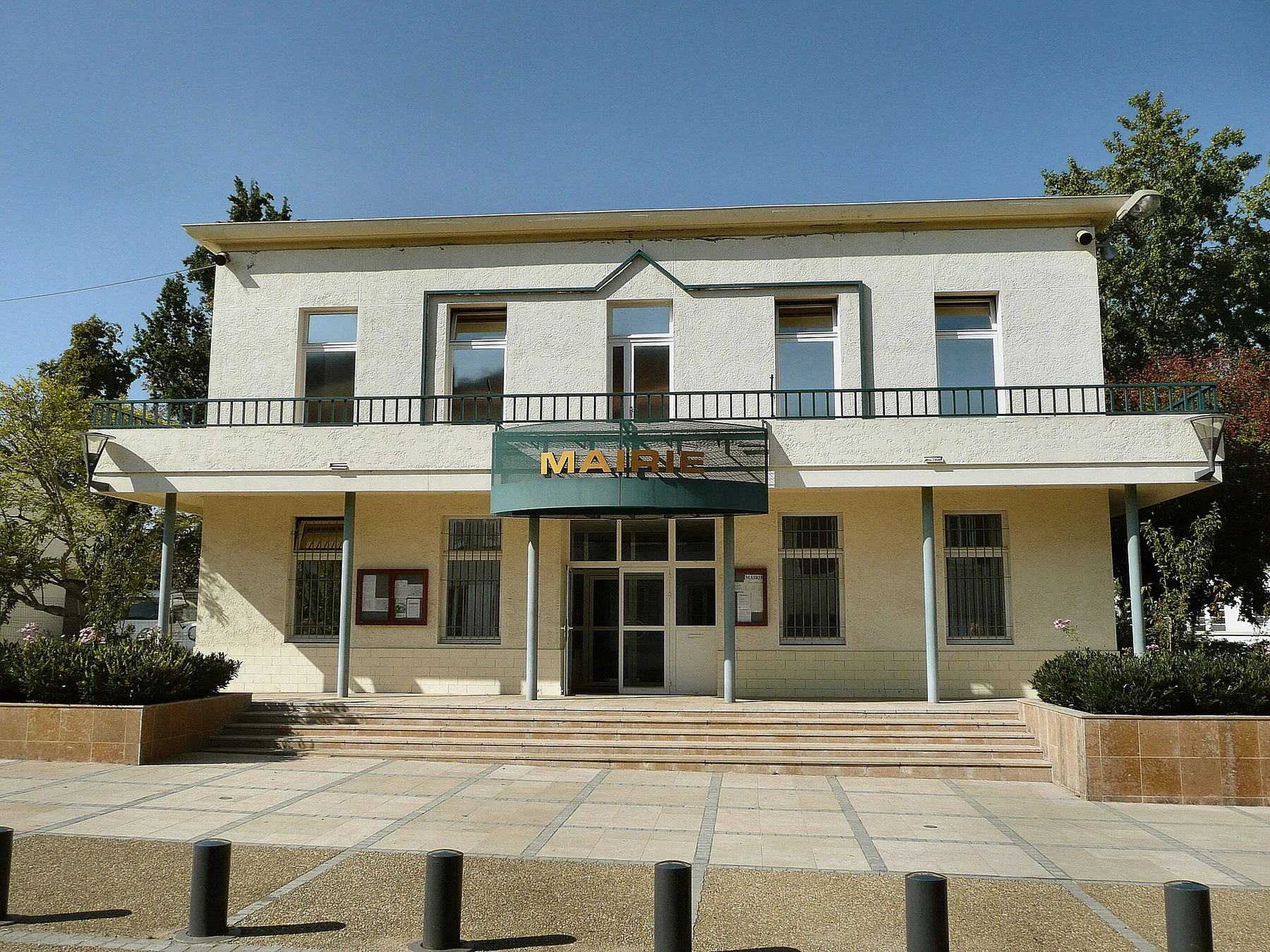 Town hall of Villeneuve-de-Marsan